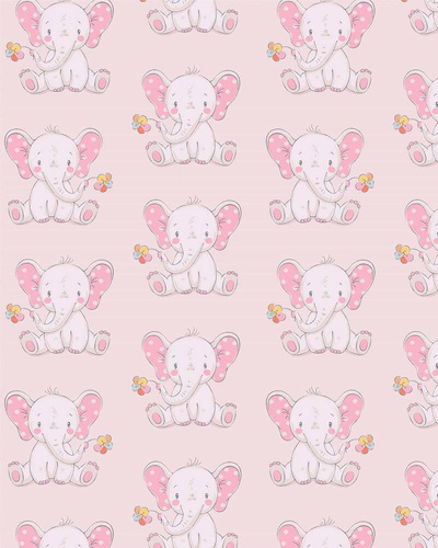 Kocyk włochacz dwustronny Milo sherpa słonik różowy