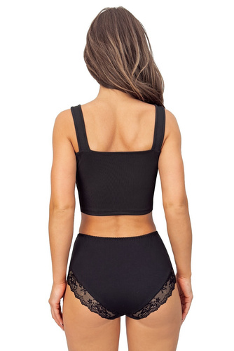 Donna 238 – klasyczne figi damskie z bawełny i koronką