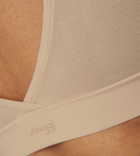 Biustonosz Bralette go allround Sloggi - Peanut butter