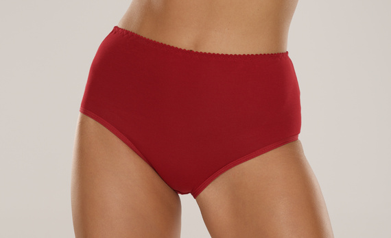 Figi wysokie 018 Sara De lafense - bordowy