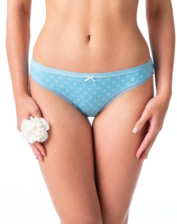 Figi damskie LPR 995 A'2 2-pak Key niebieski