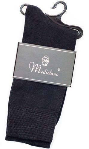 Skarpety męskie garniturowe Mediolano grafitowy