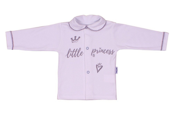 Kaftanik  "LITTLE PRINCESS" Terjan biały