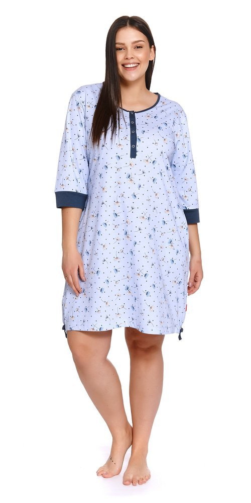 TM.4257 Koszula Nocna do karmienia Doctor Nap - flower
