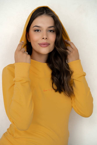 Bluza do karmienia Milk Please Milk&Love z kapturem banana