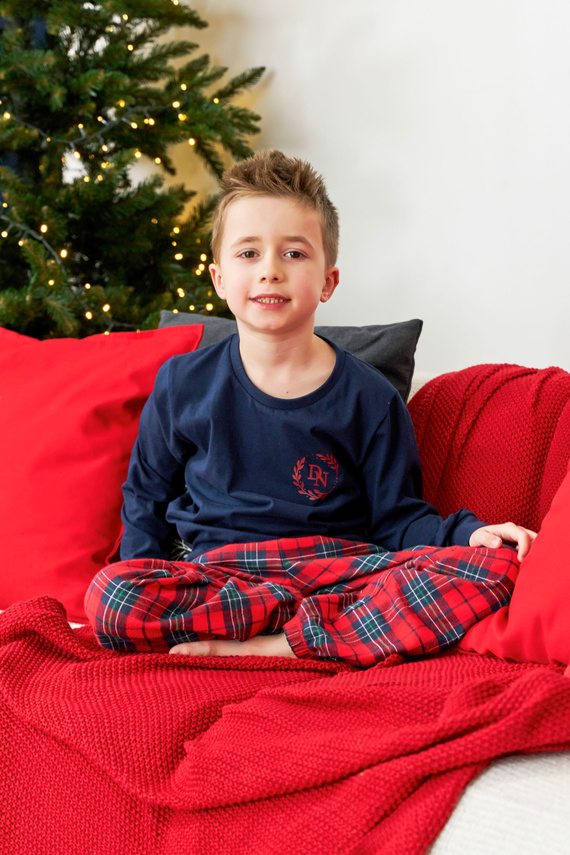 PDU.7129 Piżama dziecięca Unisex Doctor Nap - navy blue