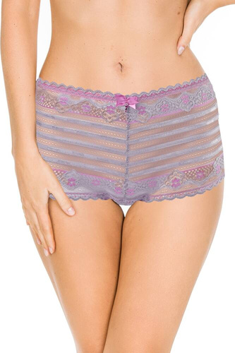 Figi damskie 01100 Lili Mediolano stalowy 