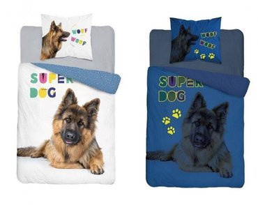 Pościel Świecąca w Ciemności Pies Owczarek 3366 A Detexpol