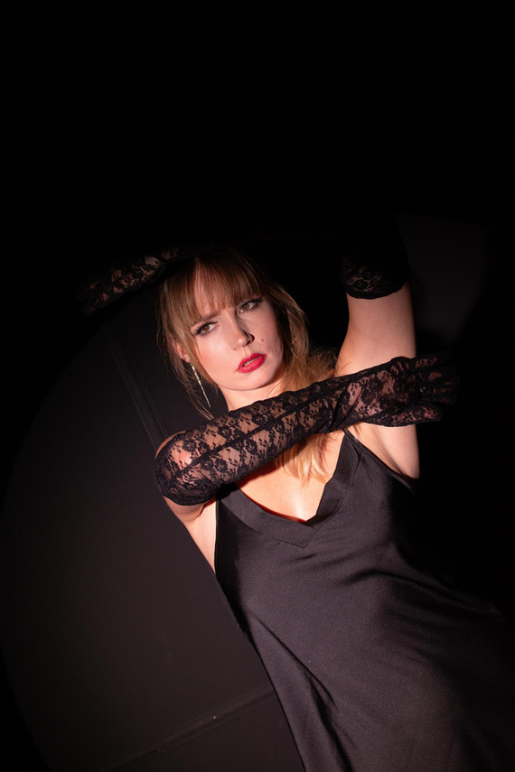 Koszula damska 758 Cordelia De Lafense - czarny