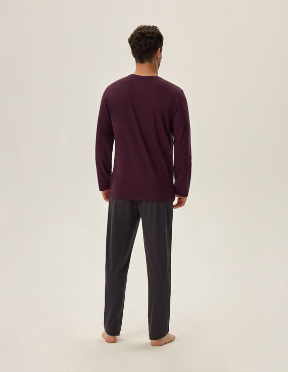 Piżama Męska Core 41921 Hoax Henderson fioletowy