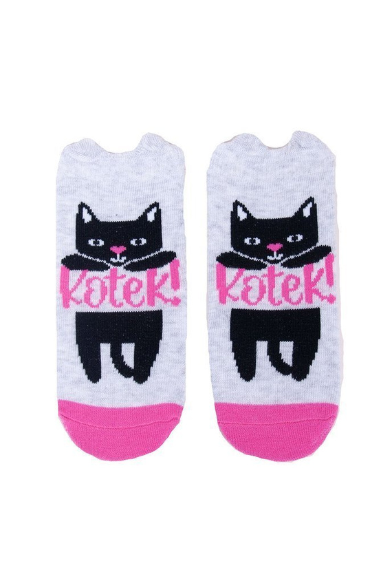 Skarpetki dziewczęce SKC/3D 10 Aplikacja YO! mix kolor