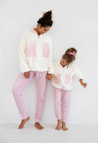 Bluza dziecięca Nanny Kids Sensis - ecru-różowy
