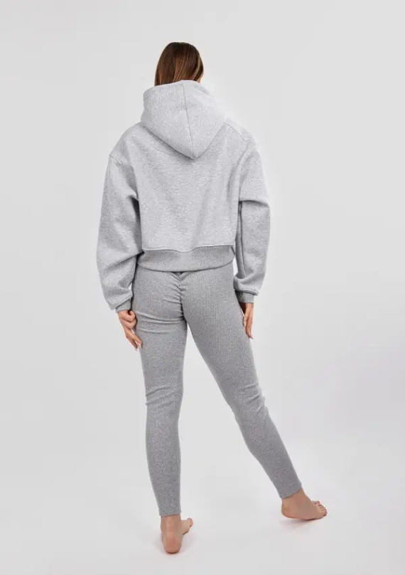 Komplet dresowy bluza+ legginsy DK-K-B13 Dkaren - szary