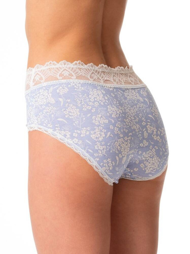 Figi damskie LPC 533  2-pak Key żółty fioletowy