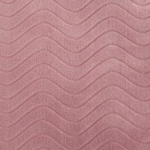 Koc narzuta z frędzlami Emma Eurofirany pudrowy 