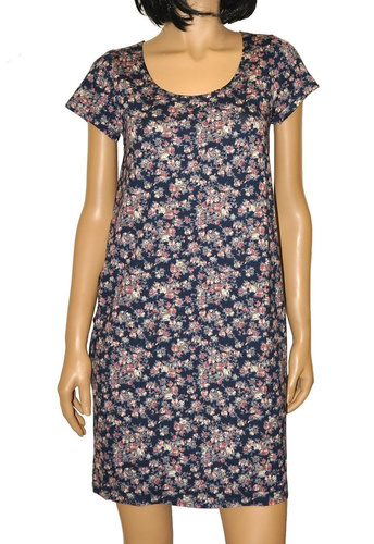 Koszula nocna 479 Mia Forex - granat