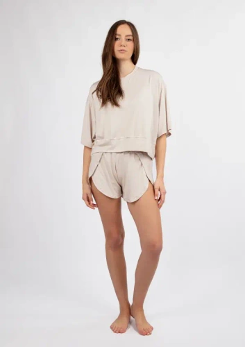 Komplet bambusowy DK-K-B19 Dkaren - ecru