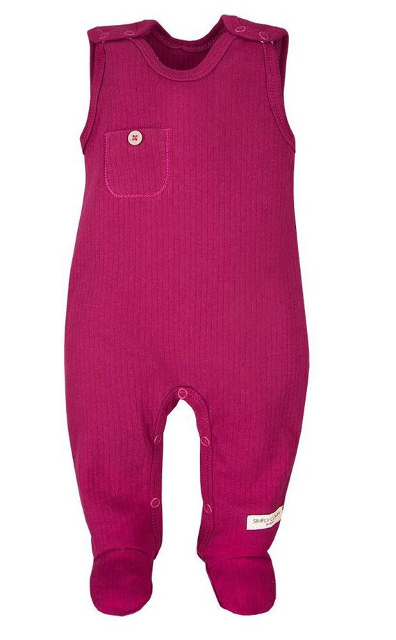 Śpiochy niemowlęce z kieszonką "Simply Comfy" - granat