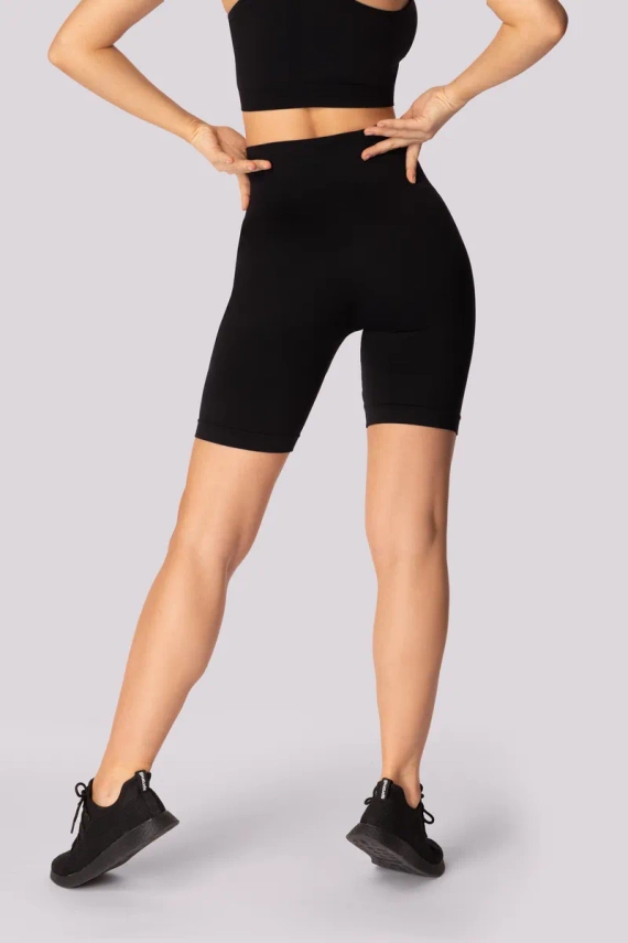 Spodenki bikery damskie Base Mona black 