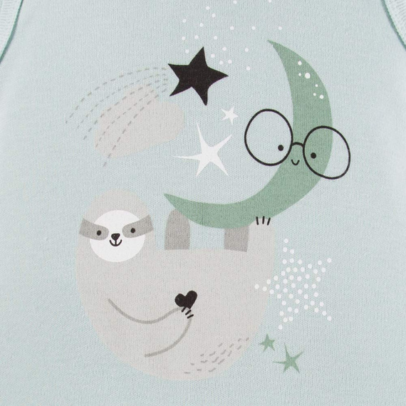 Śpiochy niemowlęce Mellow Ewa Klucze- mięta