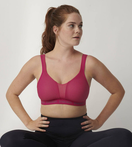 Triaction energy lite Biustonosz sportowy bez fiszbin - cerise