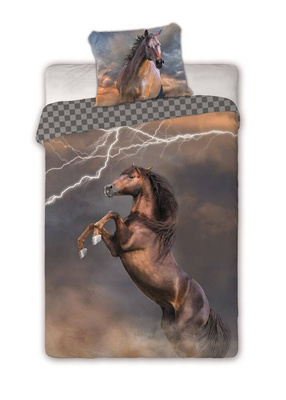 Pościel bawełniana Horses Koń 003 Faro