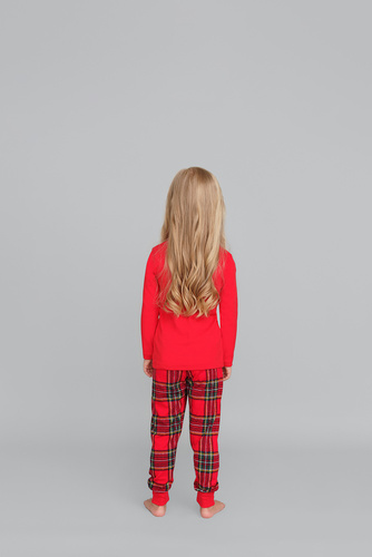 Piżama dziecięca Santa Italian Fashion- zielony