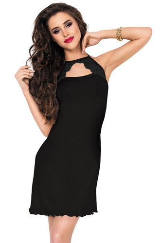 Jelena Halka nocna damska DKaren - czarna