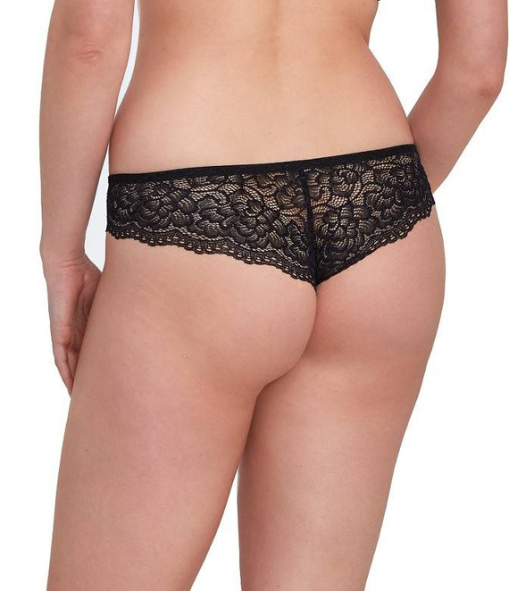 Figi damskie Brazyliany GFT 003 Georgia  Gaia - czarny