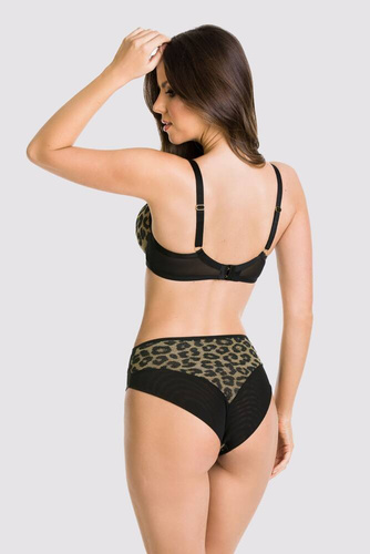 Biustonosz miękki soft 19179 SafariMediolano czarny