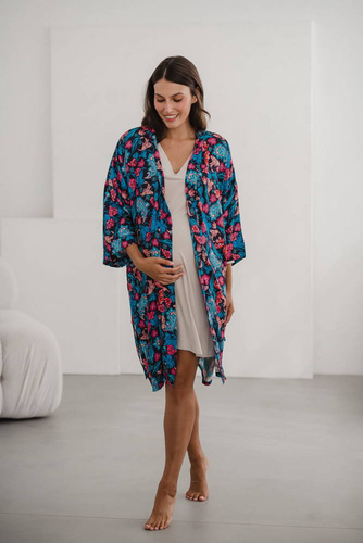 Szlafrok bambusowy Noc orientu Milk&Love 