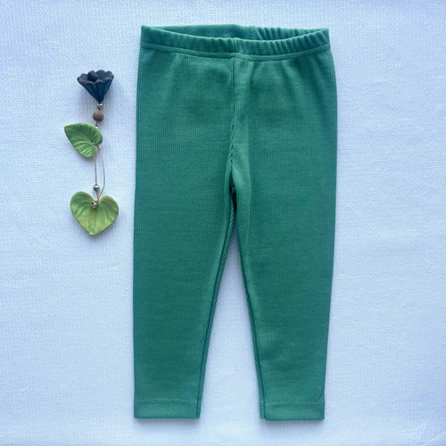 Legginsy dla dziewczynki prążek SL14336 Zwierzęta Mamatti