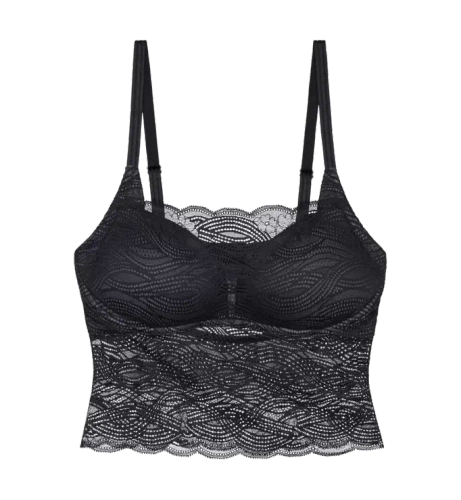 Biustonosz gorsetowy Lift Smart Bustier Triumph czarny