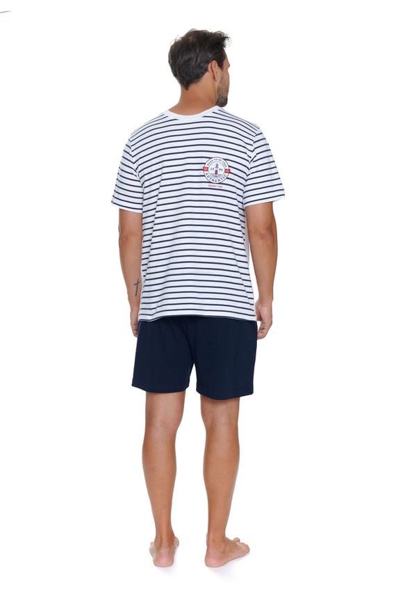 PMB.5351 Piżama Męska Doctor Nap - marine