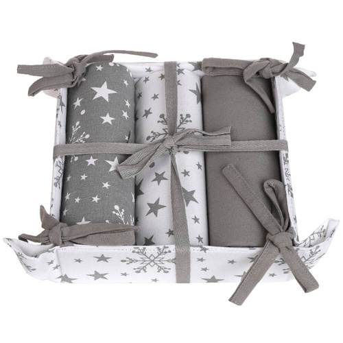 Świąteczny komplet ręczników MRK1500-011 Moraj - szary