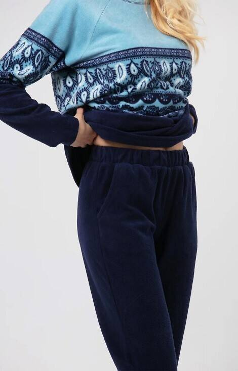 Piżama Damska LHS 894 B24 Key- niebieski