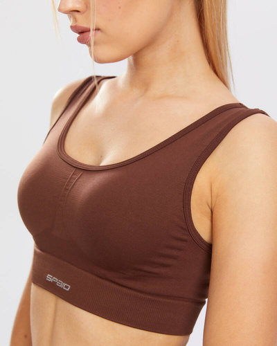 Biustonosz sportowy Adapt Spaio coffee