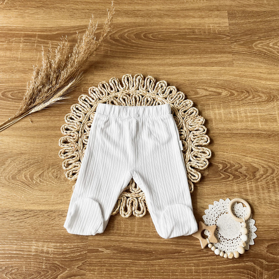 Półśpiochy niemowlęce PDAG002 EkoBaby Mamatti - biały