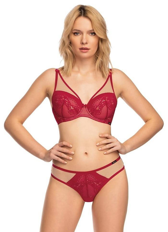 Casilda Figi Damskie Brazyliany Nipplex czerwony