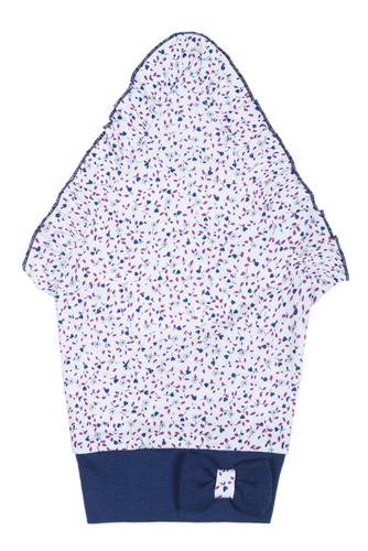 1316 Kalinka Chustka niemowlęca Marija - granat