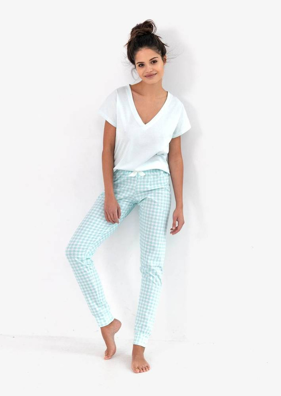 Sensis Piżama damska Kimberly - miętowy