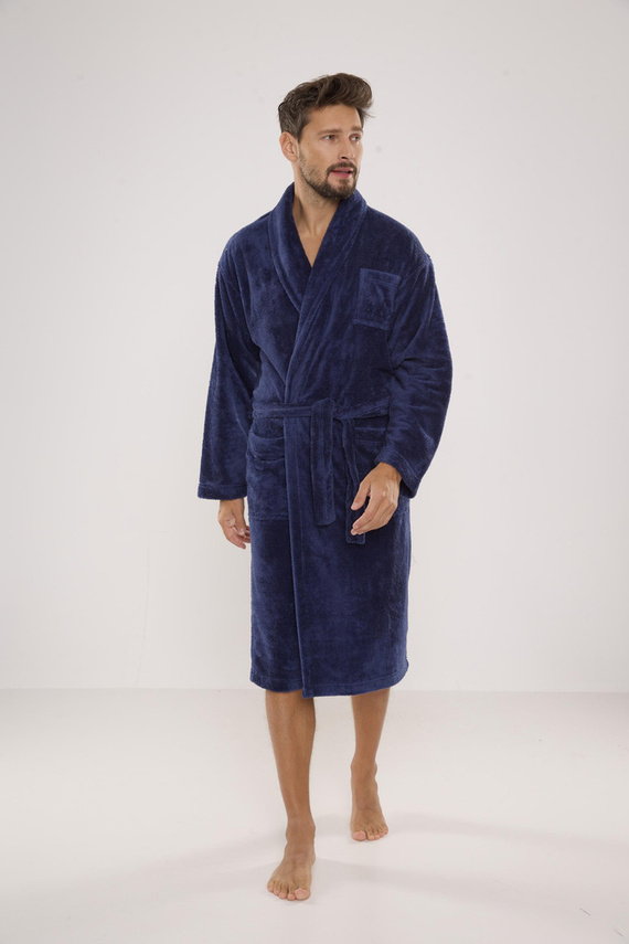 811 Plusz szlafrok męski De Lafense - jeans