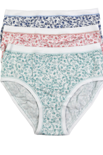 Cotonella 3363 MIDI-5H100 – figi damskie 3-pak, bawełniane, wygodne i oddychające