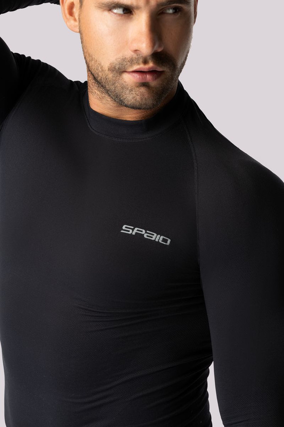 Alpha Bluzka termoaktywna męska długi rękaw Spaio black
