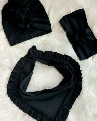 Turban Lola dla dziewczynki Bambarillo czarny