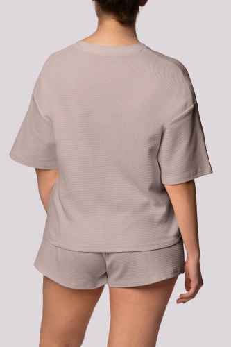 Piżama damska Cozy shortsleeve Mona różowy 