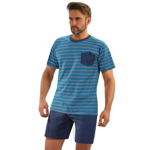 Bawełniana piżama męska 05 Sesto Senso - K67ZC