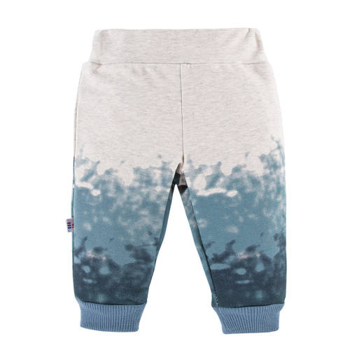 Spodnie niemowlęce dresowe Jump Eevi - szary/niebieski