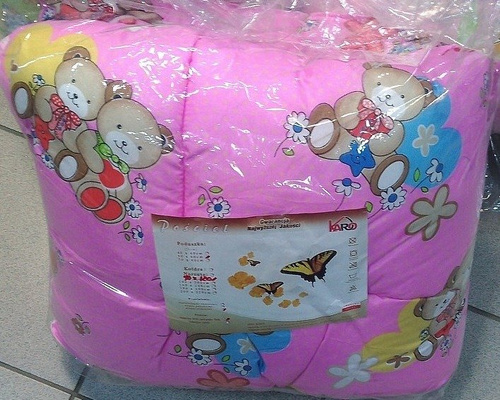 Kołdra dziecięca + poduszka KARO 