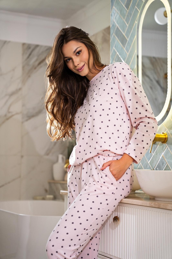 Belle Reverie MK 23 Morning Whispe – piżama damska bawełniana, lekka i elegancka